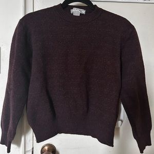 Vintage Wool Dark Academia Sweater
